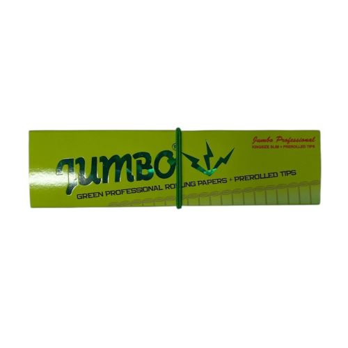 Jumbo vloei met voorgerolde tips | groen