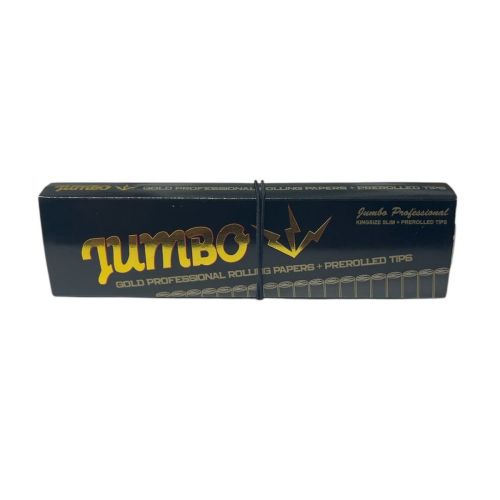 Jumbo vloei met voorgerolde tips | zwart
