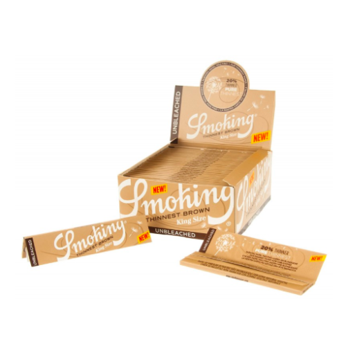 Lange vloei Smoking Brown Thinnest