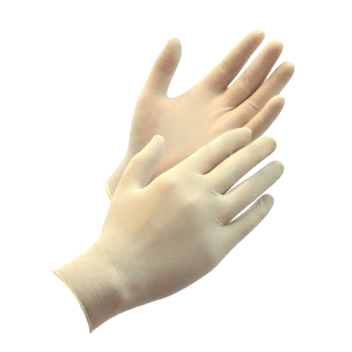 Latex handschoenen maat L