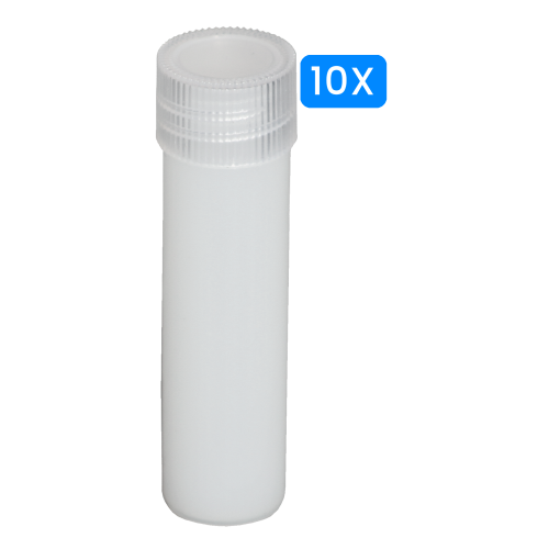 Lege buisjes 5ml verpakt per 10 stuks