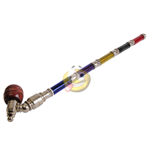 Metalen pijpje 5 delig