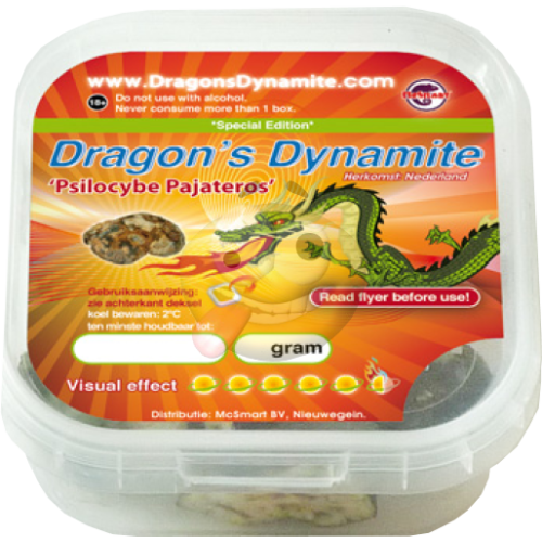 Psilocybe Dragons Dynamite truffels
