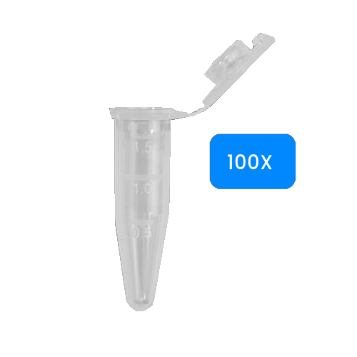 Reactiebuisje PP, 2 ml