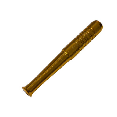 Snuifbuis met grip Oranje 6 cm