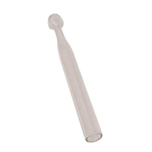 Snuif lepeltje glas