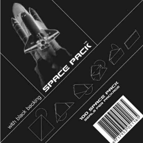 Spacepack Seals Gold normaal 100x zwart
