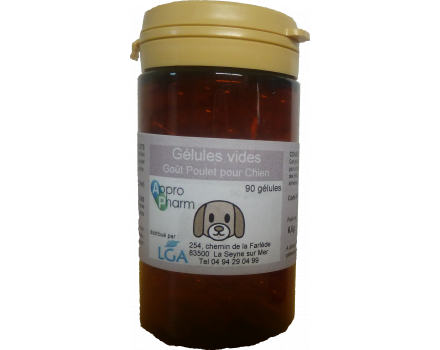 Lege capsules voor honden maat 1