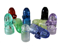Bullet glas medium gekleurd