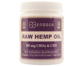 CBD RAW Capsules Hennepzaad-olie (Endoca) 300 mg