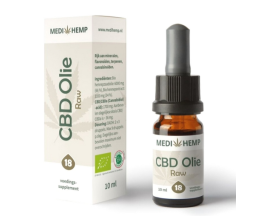 CBD olie 18% raw, MediHemp