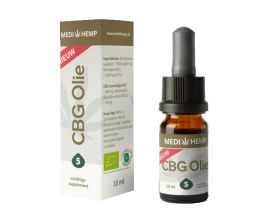CBG olie 5%, 10 ml (Medihemp)