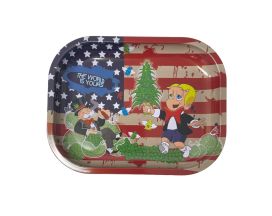 Rolling tray Mr Monopoly & Richie Rich - 14 x 18 cm