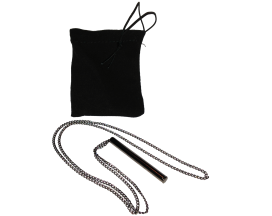 Snuifketting met zakje