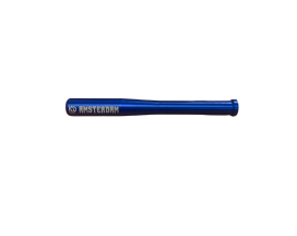 Snuifpijpje Honkbalknuppel donkerblauw met de print 'Amsterdam'