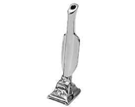 Snuifpijpje stofzuiger zilver